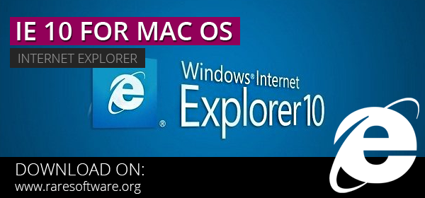 internet explorer for mac os x