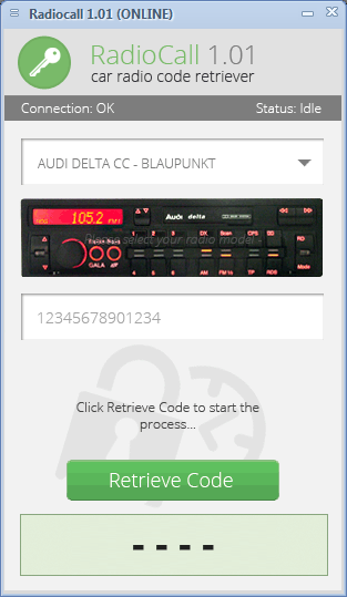 audi radio code generator download