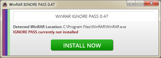 winrar ignore pass 0.47 download