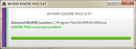 disable winrar exe