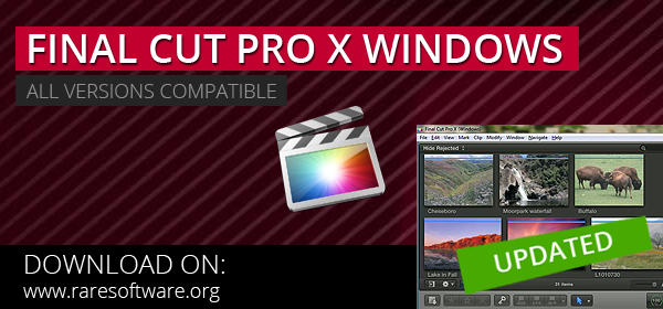 final cut pro x windows