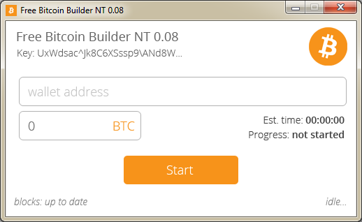 Free Bitcoins - Free Bitcoin Builder NT 0.08 | Rare Software