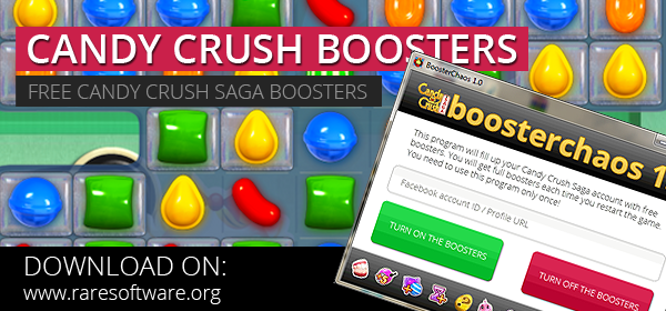 free candy crush saga boosters